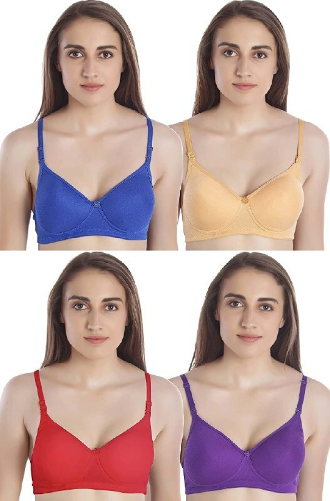 Designer Fancy Women haff cup Padded Bra (pack of 3) Women Everyday Lightly Padded  Bra - Buy Designer Fancy Women haff cup Padded Bra (pack of 3) Women  Everyday Lightly Padded Bra