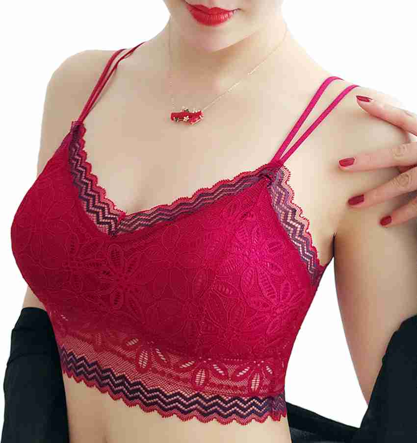 CLARITY BRA in RED