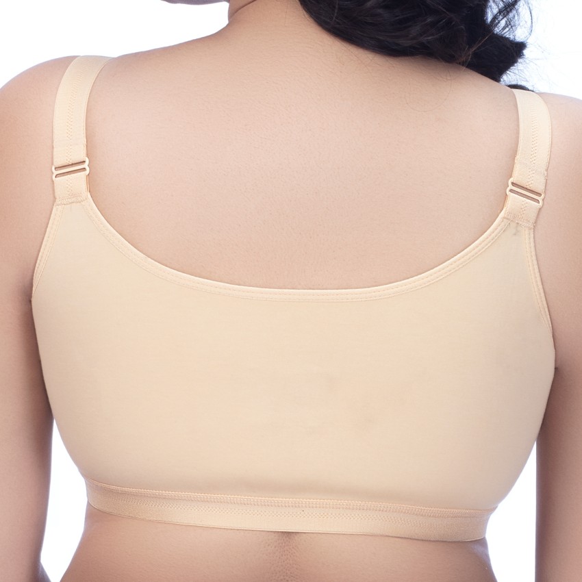 Trylo FRONT OPEN-CARAMEL-36-E-CUP Women Everyday Non Padded Bra