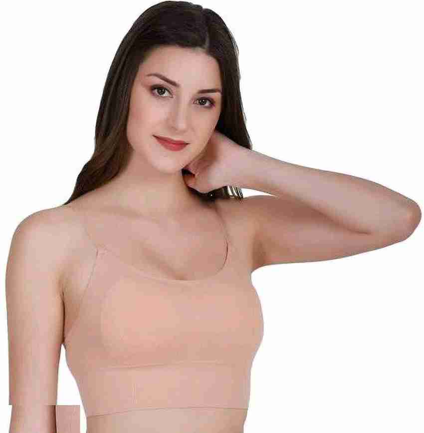 Qufrozy Premium Quality Women Full Coverage Lightly Padded Cami