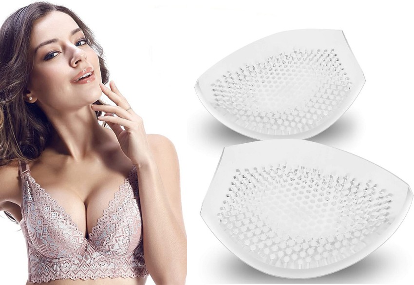Nyamah sales Silicone Bra Inserts Lift Breast Pads Breathable Push
