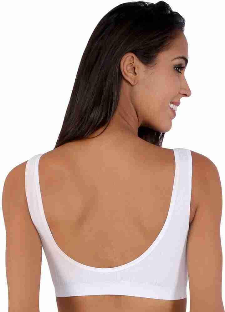 64% OFF on Spangel Fashion Women Sports Bra(White) on Flipkart