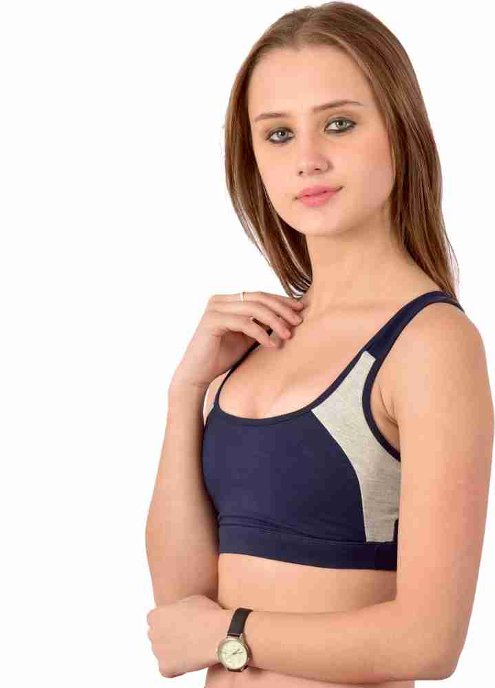 Teusy Women Sports Lightly Padded Bra - Buy Teusy Women Sports Lightly  Padded Bra Online at Best Prices in India