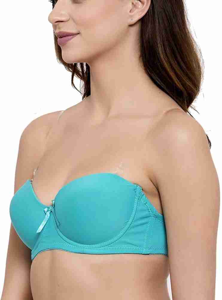 PINKWEAR Padded Underwire Strapless Bra Beige(Size-30B)Color Hot Pink Women Push-up  Heavily Padded Bra - Buy PINKWEAR Padded Underwire Strapless Bra  Beige(Size-30B)Color Hot Pink Women Push-up Heavily Padded Bra Online at  Best Prices