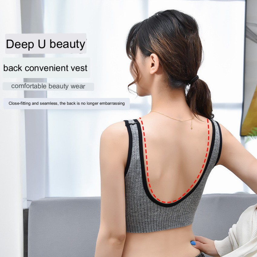 VSTAR Wire Free Thin Padded Knit Bra