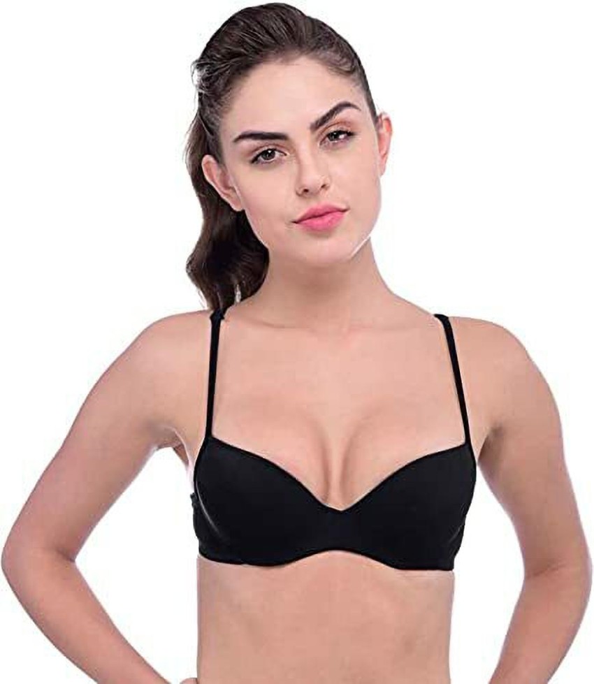 QAUKY Women's Cotton Lightly Padded Wired T-Shirt PUSHUP BRA Women Push-up  Lightly Padded Bra - Buy QAUKY Women's Cotton Lightly Padded Wired T-Shirt PUSHUP  BRA Women Push-up Lightly Padded Bra Online at