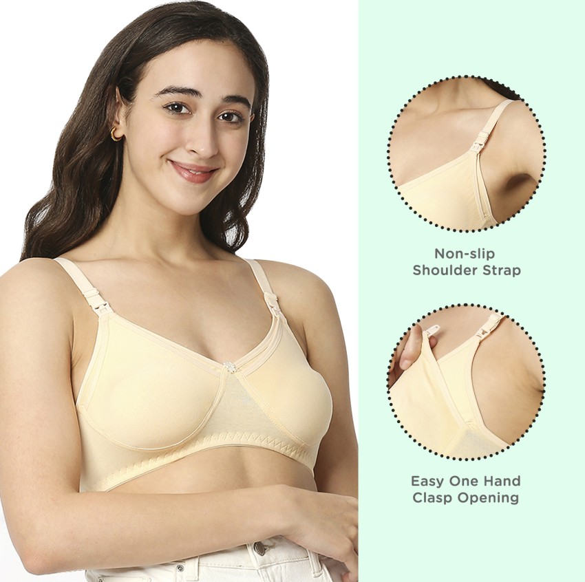 Buy Mee Mee Feeding Bra Full Coverage Non Padded Cotton Nursing