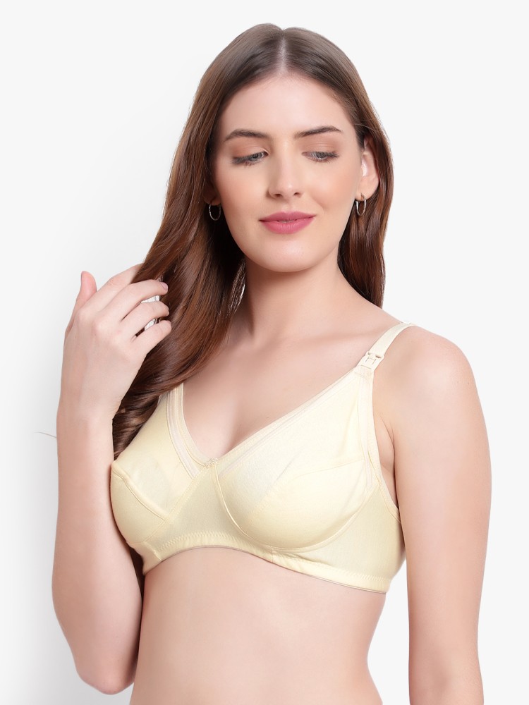 Women Blue non padded non padded Feeding bra - Bruchi Club