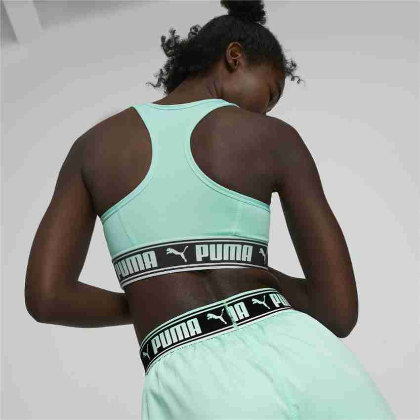 PUMA Mid Impact Strong Women Sports Lightly Padded Bra - Buy PUMA