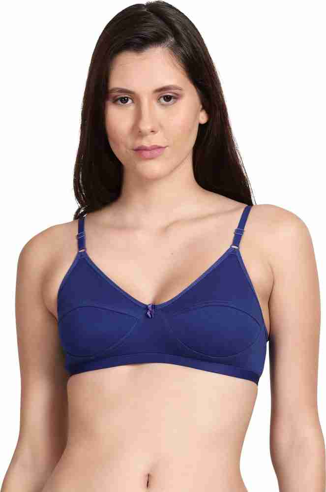 Shyle Shyle Non Padded Seamed Casual Bra-Multicolor(Pack of 5