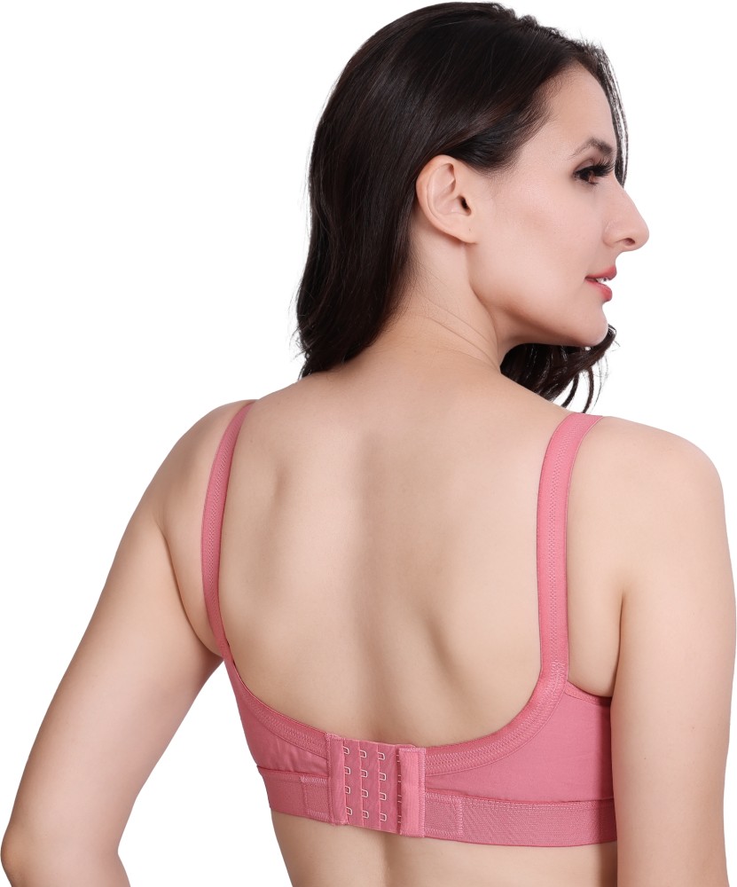 Trylo RIZA COTTONFIT-ROSE GOLD-36-D-CUP Women Full Coverage Non Padded Bra  - Buy Trylo RIZA COTTONFIT-ROSE GOLD-36-D-CUP Women Full Coverage Non  Padded Bra Online at Best Prices in India