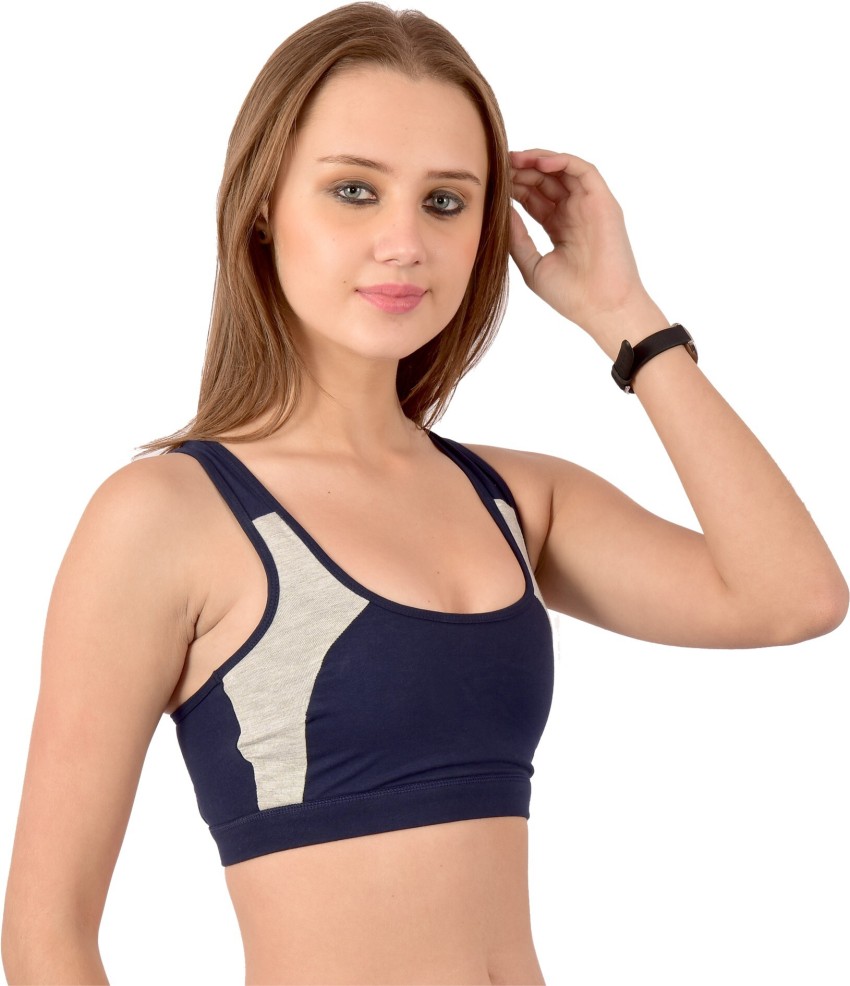 Ellixy Women Cotton Padded Sports Bra Women Sports Heavily Padded Bra - Buy  Ellixy Women Cotton Padded Sports Bra Women Sports Heavily Padded Bra  Online at Best Prices in India