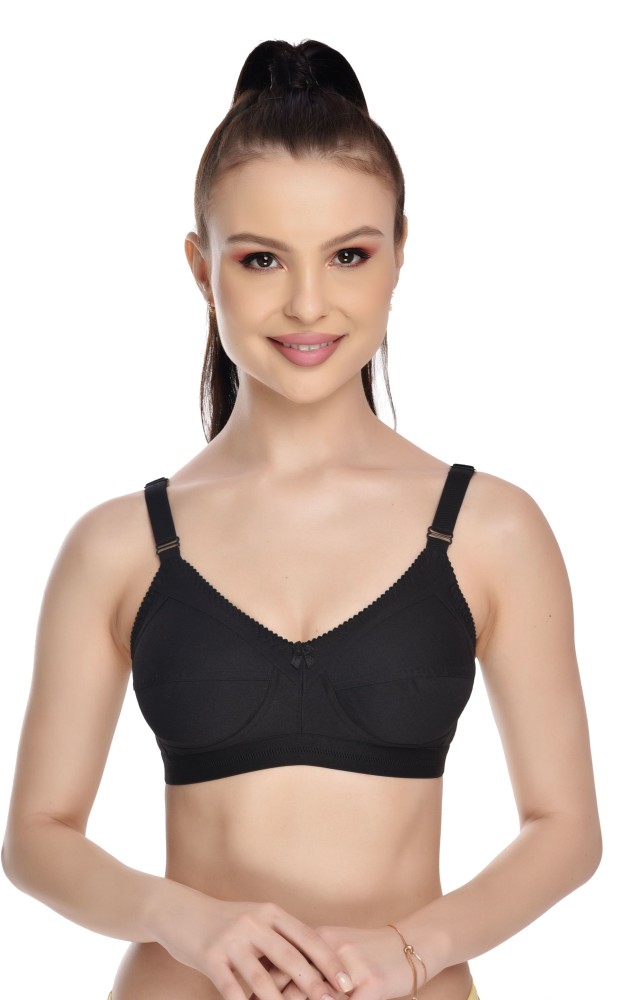 Buy Alishan Non Padded Non Wired Ragular Fit Everyday Bra for Grils & Women  Especially for Yoga & Swimming Grey at