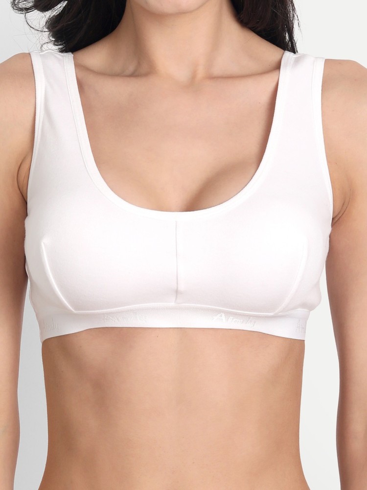 Buy Aimly Women's Cotton Black Pack of 2 Non-Padded Non-Wired Sports Bra  Online at Best Prices in India - JioMart.