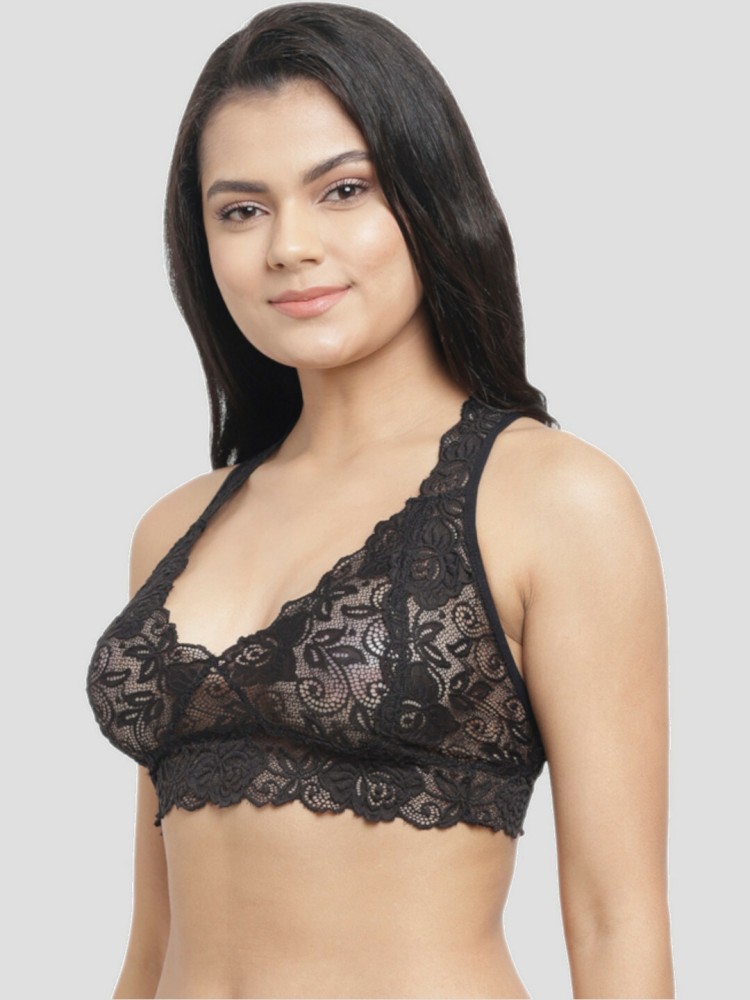 Womens Beige Lace Bralette, Racerback Bra Under $15 – MomMe and More