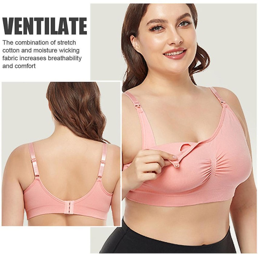 MEE MEE Women's Wirefree Full Coverage Padded Maternity feeding Bra –  Online Shopping site in India