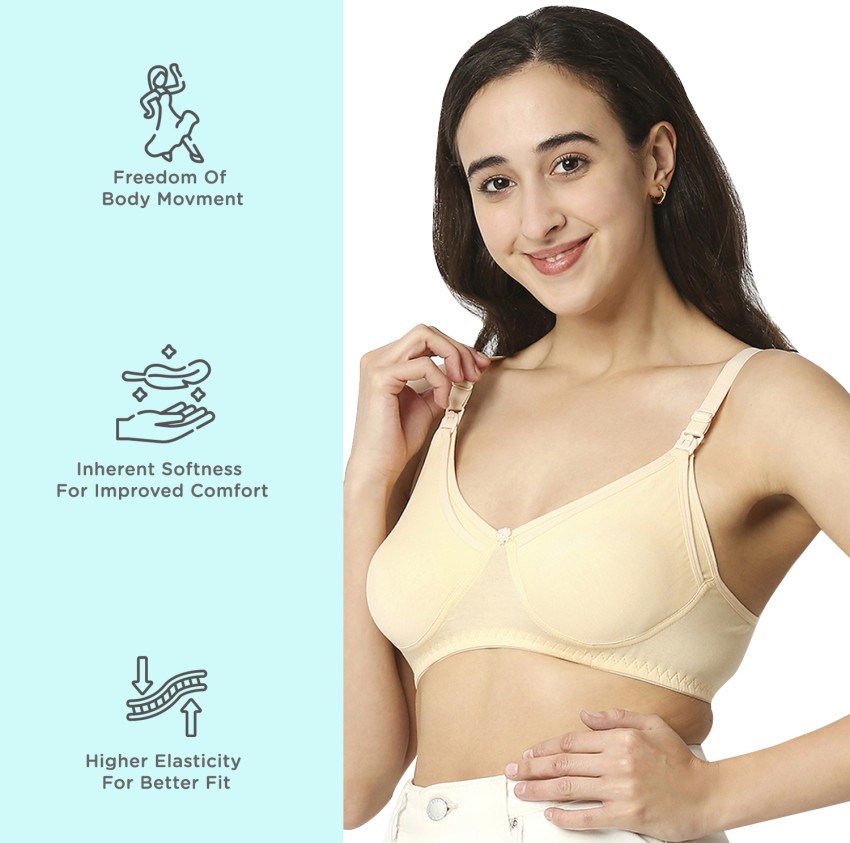 MeeMee Women Maternity/Nursing Non Padded Bra - Buy MeeMee Women Maternity/ Nursing Non Padded Bra Online at Best Prices in India