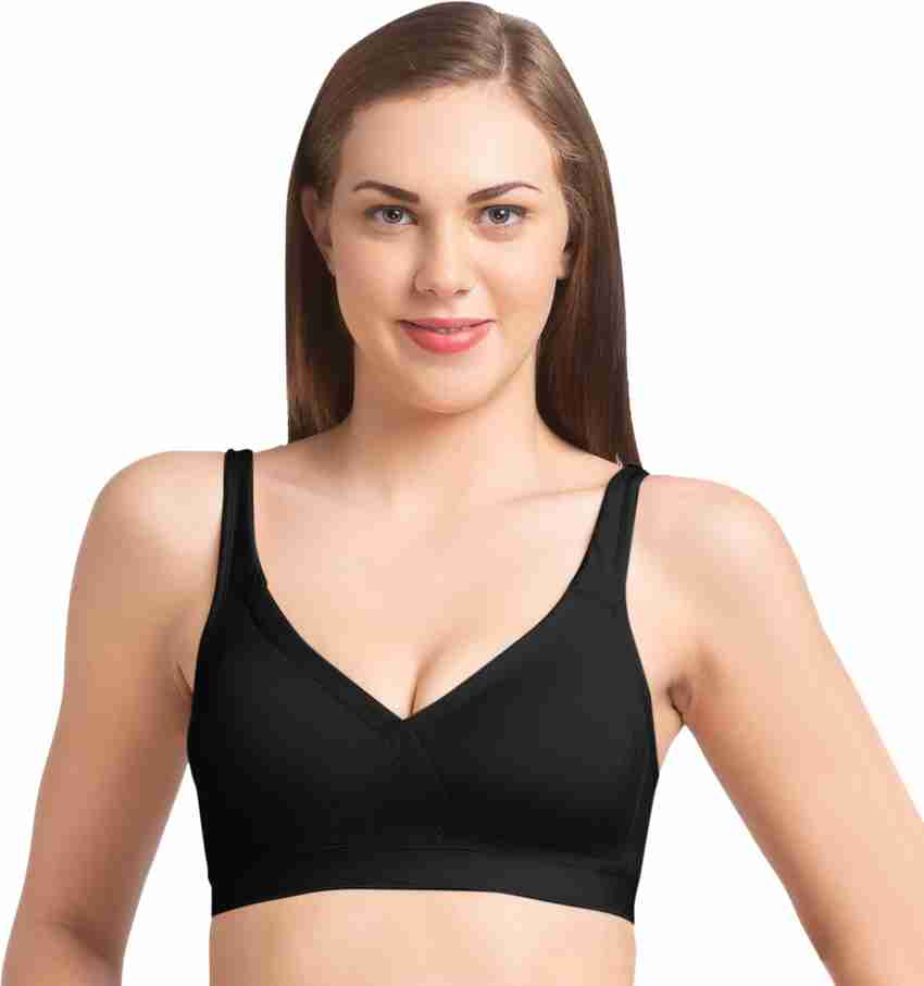 Buy juliet Women's Non Padded Solid Polyester Cotton Tshirt Bra White JB 36  WH 38D Online In India At Discounted Prices