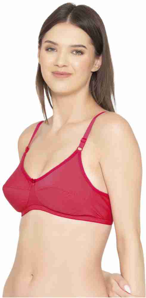 Buy Groversons paris beauty Non Wired Soft Padded Bra - Coral Online