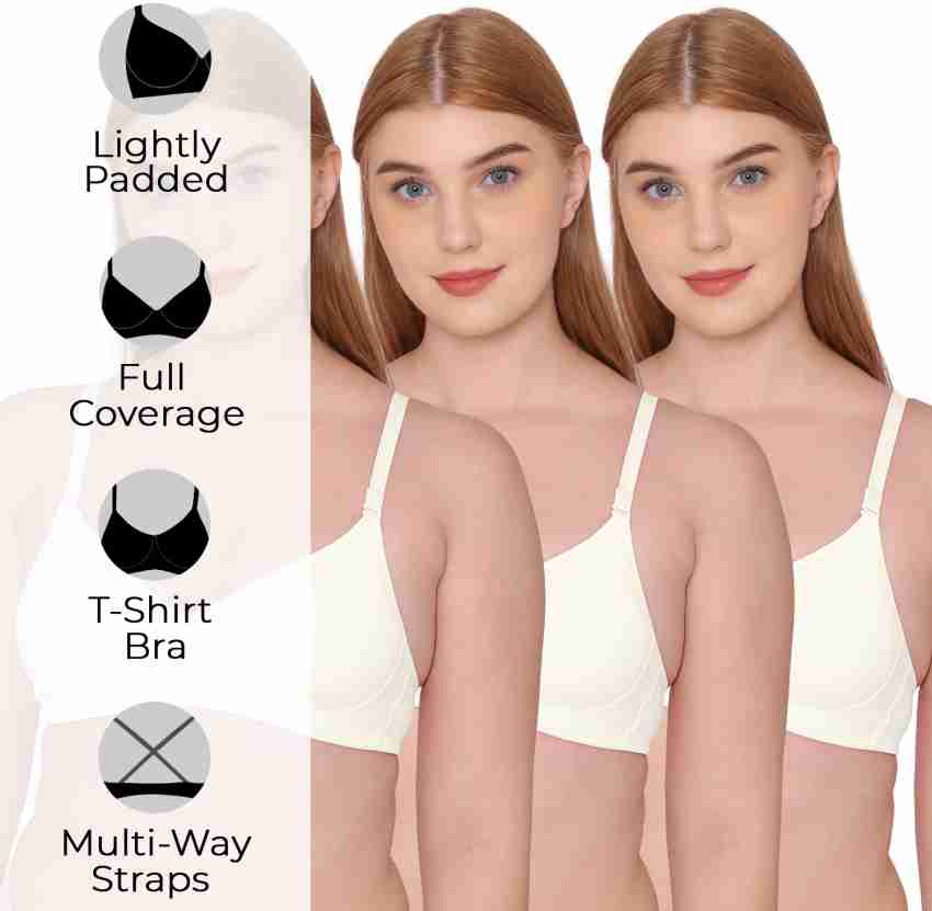 KOMLI Komli Lightly Padded Super Soft Full Coverage Bra Women T-Shirt  Lightly Padded Bra - Buy KOMLI Komli Lightly Padded Super Soft Full  Coverage Bra Women T-Shirt Lightly Padded Bra Online at