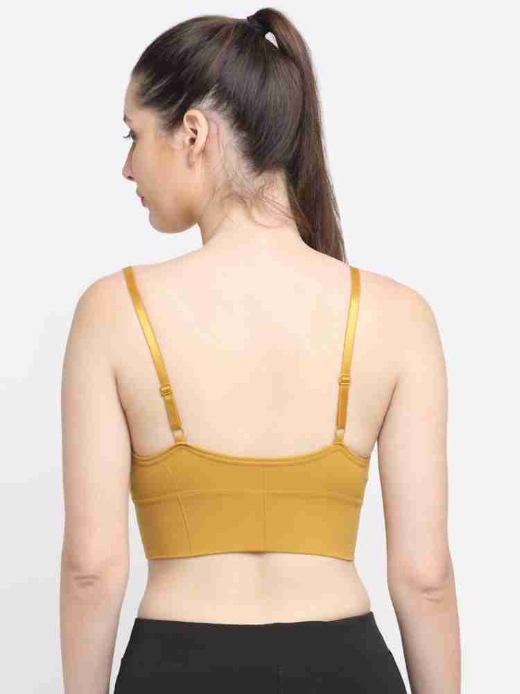 Buy online Black Lightly Padded Sports Camisole from lingerie for Women by  Friskers for ₹399 at 62% off