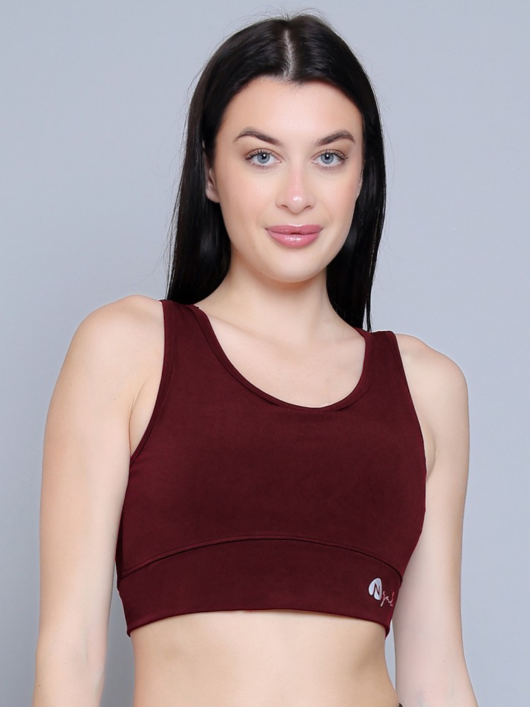 Up To 67% Off on Women Sports Bra Padded Crop