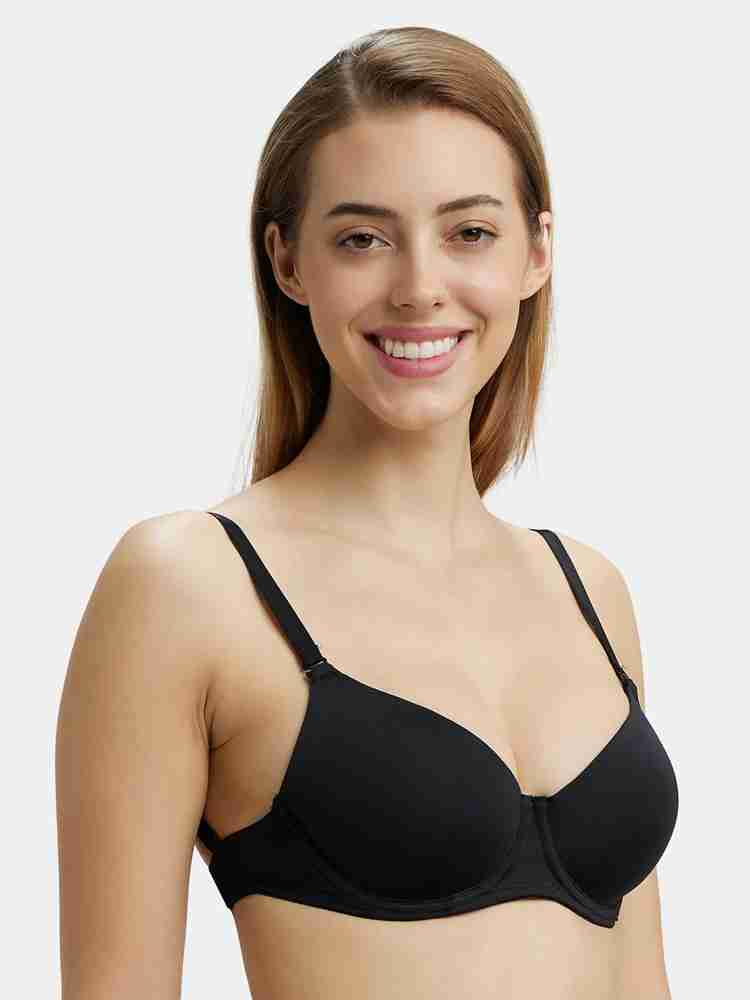 Jockey Women's Wired Padded Soft Touch Microfiber Elastane Stretch Backless  Bra – Online Shopping site in India