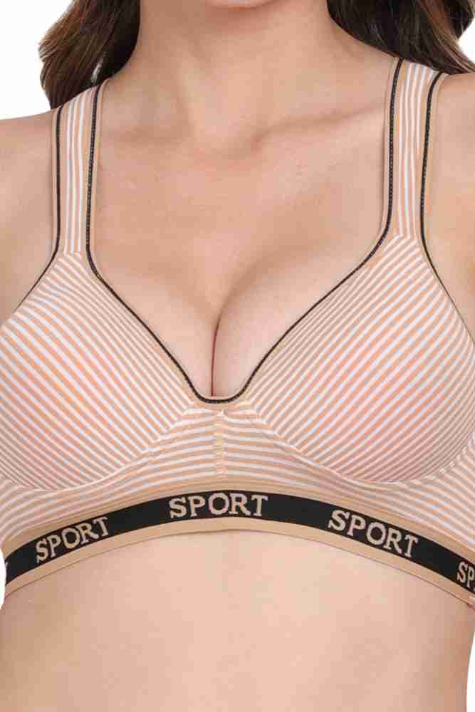 Buy Amour Secret Women's Lightly Padded Sports Bra Pack of 3 SP