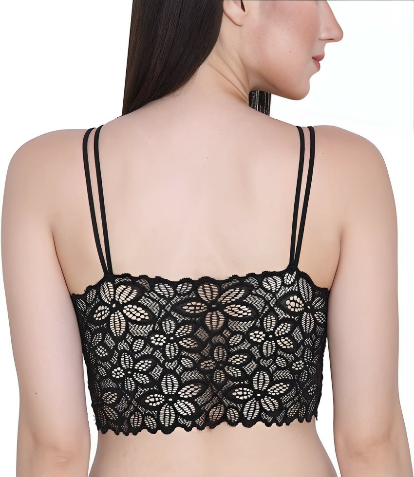 GARMONY Lace Bralette ,Adjustable Strap Fashionable Crop Top Style Padded  Lace Tube Bra Women Cami Bra Lightly Padded Bra - Buy GARMONY Lace Bralette  ,Adjustable Strap Fashionable Crop Top Style Padded Lace