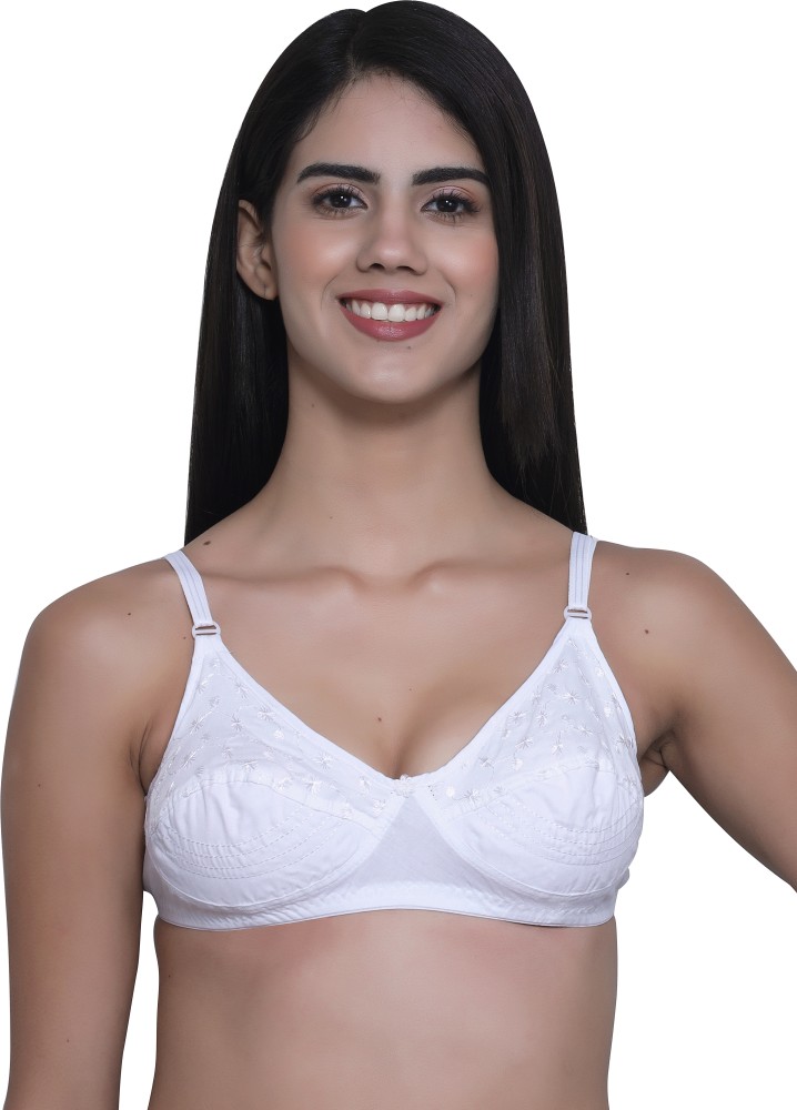 Buy Bewild Full Coverage Non Wired Foam Padded Bra for Women and