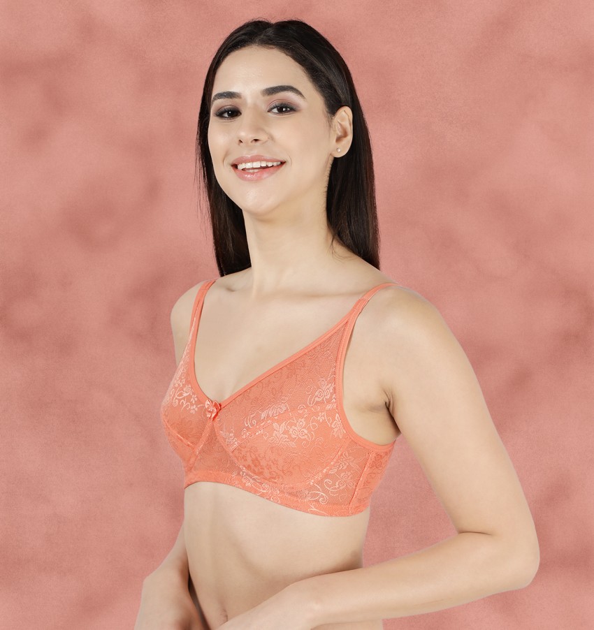 Buy Susie by SHYAWAY Women's 3/4th Coverage Underwired Full Lace Padded Bra-  Red (Pack of 1) at