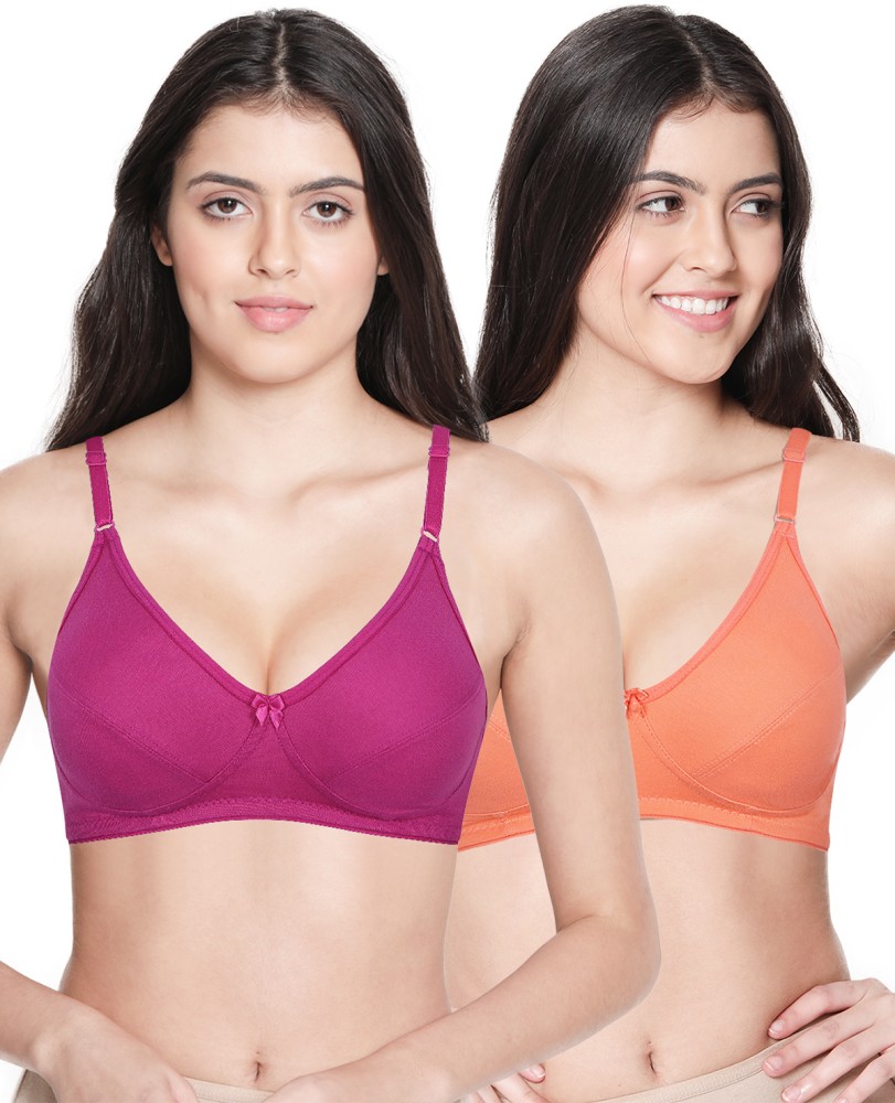Shyle Shyaway Shyle Seamed Non Padded Wirefree Bra (Pack of 2) Women  Everyday Non Padded Bra - Buy Shyle Shyaway Shyle Seamed Non Padded  Wirefree Bra (Pack of 2) Women Everyday Non