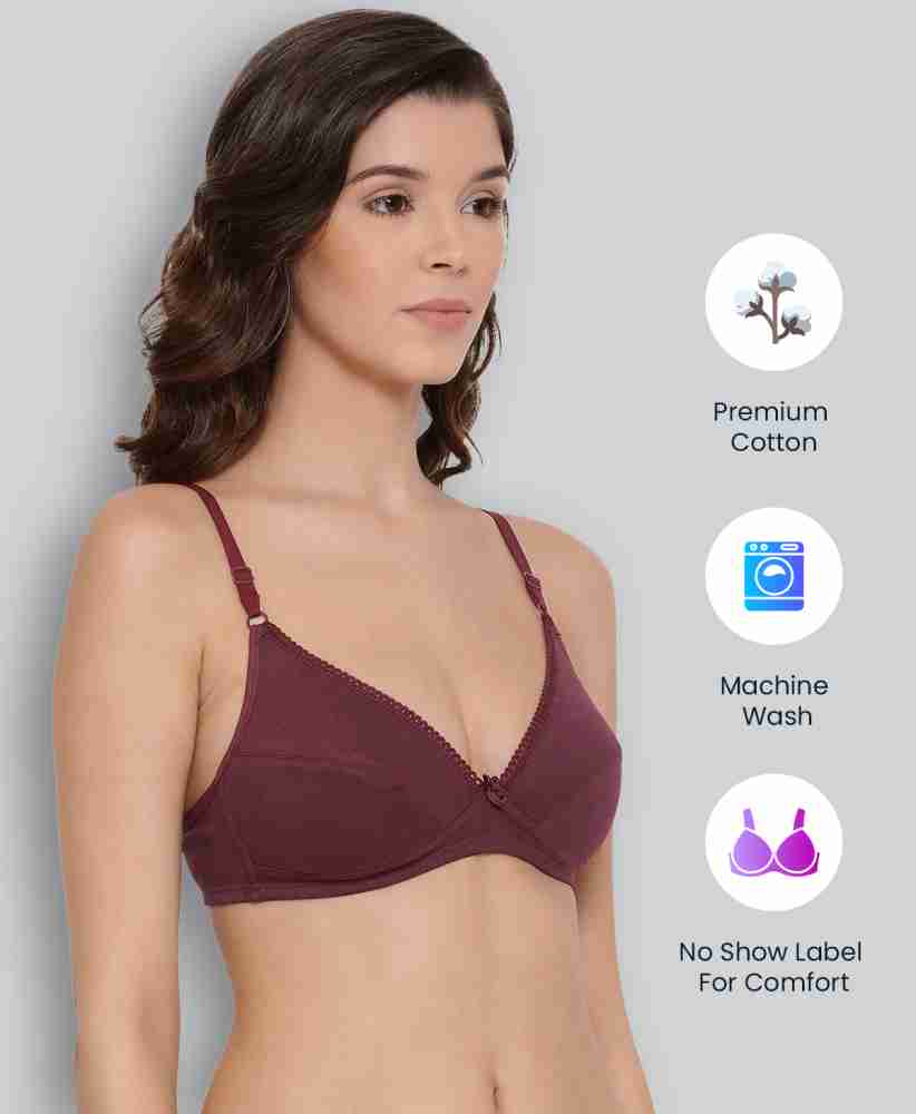 Buy Lyra Women's Non-Padded Non-Wired Bra (501) SKIN, 30B at