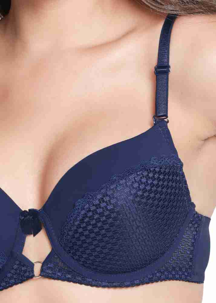 Susie Shyaway Susie Ocean Blue Padded Wired Designer Lace Bra Women T-Shirt  Lightly Padded Bra - Buy Susie Shyaway Susie Ocean Blue Padded Wired  Designer Lace Bra Women T-Shirt Lightly Padded Bra