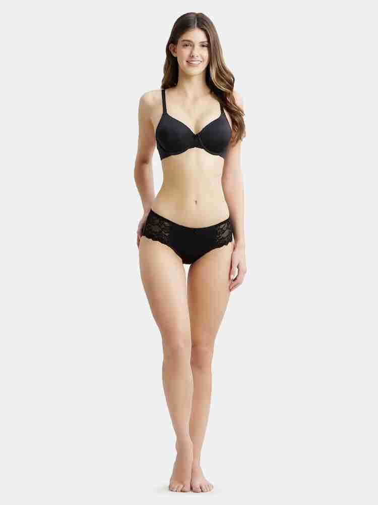 JOCKEY 1813 Women Bikini Black Panty