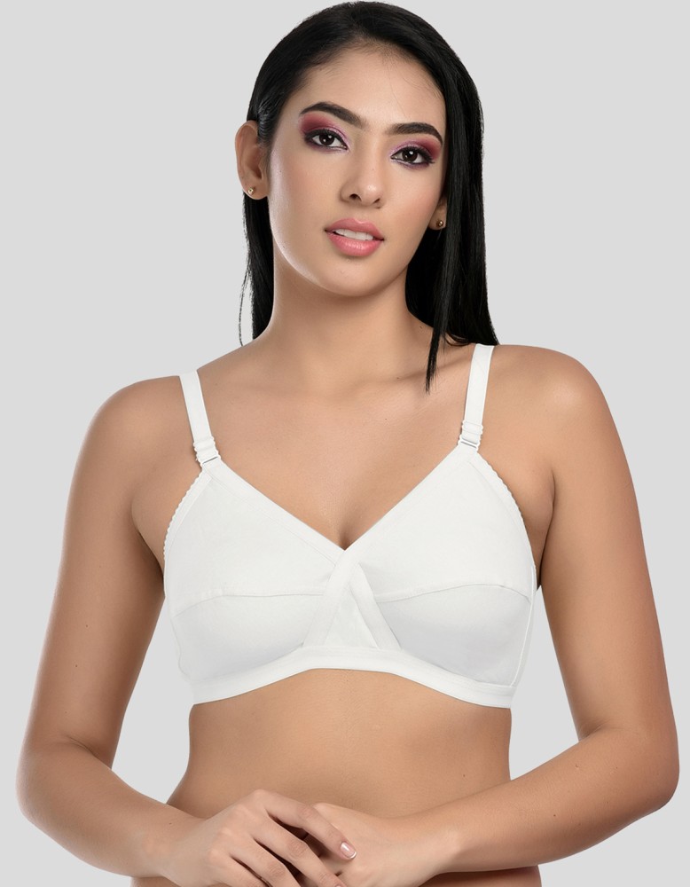 StyFun Women Cotton Blend Non-Padded Non-wired Bra Full Coverage Women  Everyday Non Padded Bra - Buy StyFun Women Cotton Blend Non-Padded Non-wired  Bra Full Coverage Women Everyday Non Padded Bra Online at