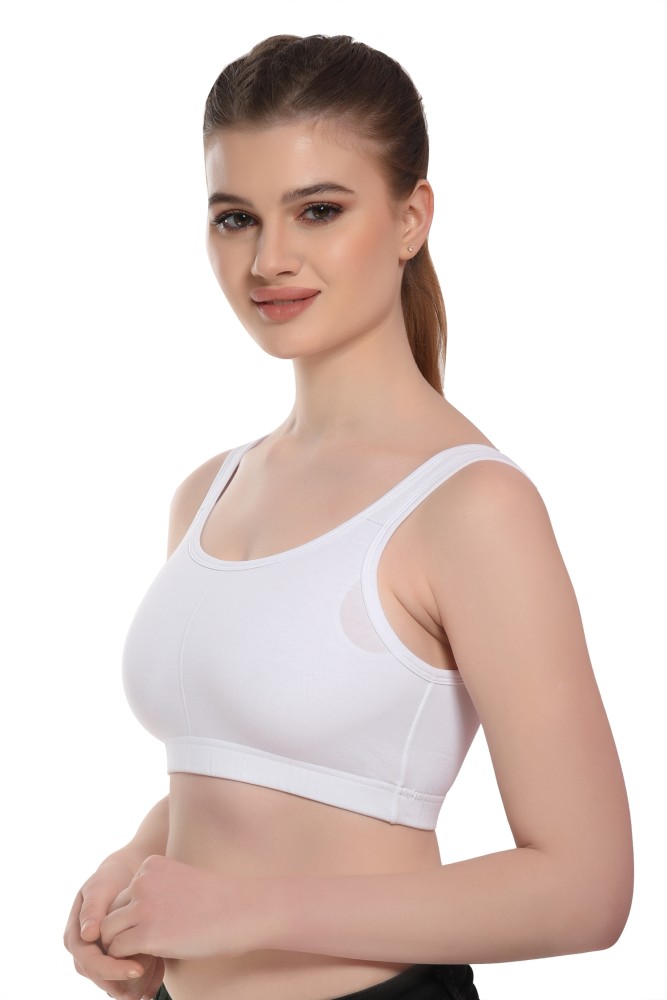 Buy Pack of 3 Women Everyday Non Padded Bra (Multicolor) online in