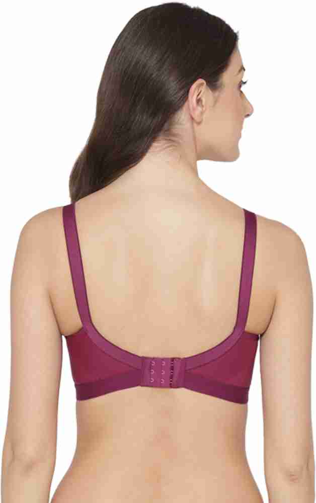 Buy SOUMINIE 100% Cotton Non-Padded Full Coverage Bra, Wireless/Wire-Free