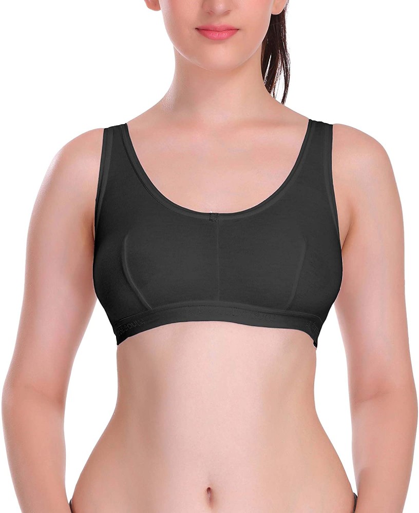 HANG BANG Women's Cotton Padded Non-Wired Regular Bra Women