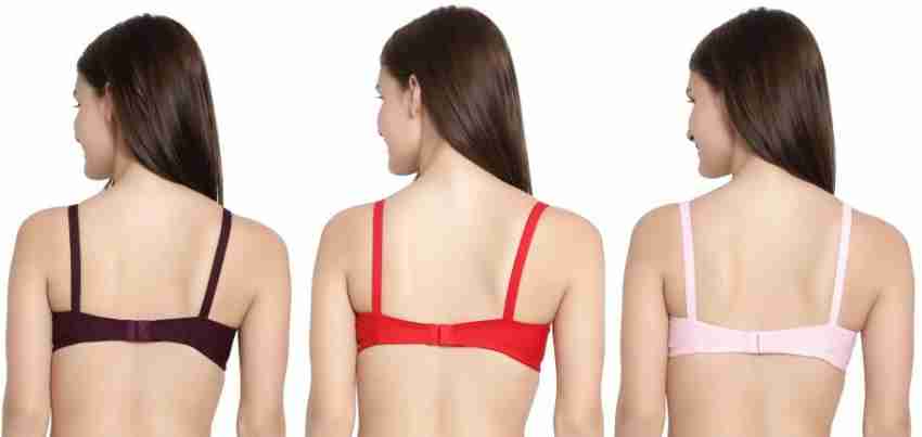 Buy online Purple Solid Regular Bra from lingerie for Women by Madam for  ₹479 at 31% off