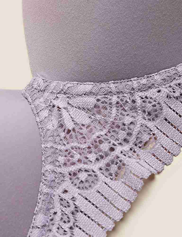 Marks & Spencer LACE NON WIRED - T-shirt bra - dusted lilac/lilac