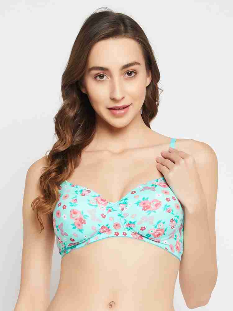 Buy Padded Non-Wired Full Cup Floral Print Multiway T-shirt Bra in Plum  Colour Online India, Best Prices, COD - Clovia - BR1806J15