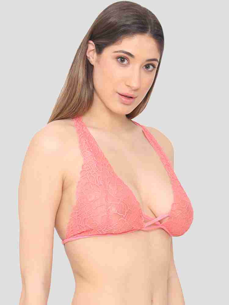 Kamz N-Gal Lace T-Strap Stylish Back Bralettes Bra Women Plunge Non Padded  Bra - Buy Kamz N-Gal Lace T-Strap Stylish Back Bralettes Bra Women Plunge  Non Padded Bra Online at Best Prices