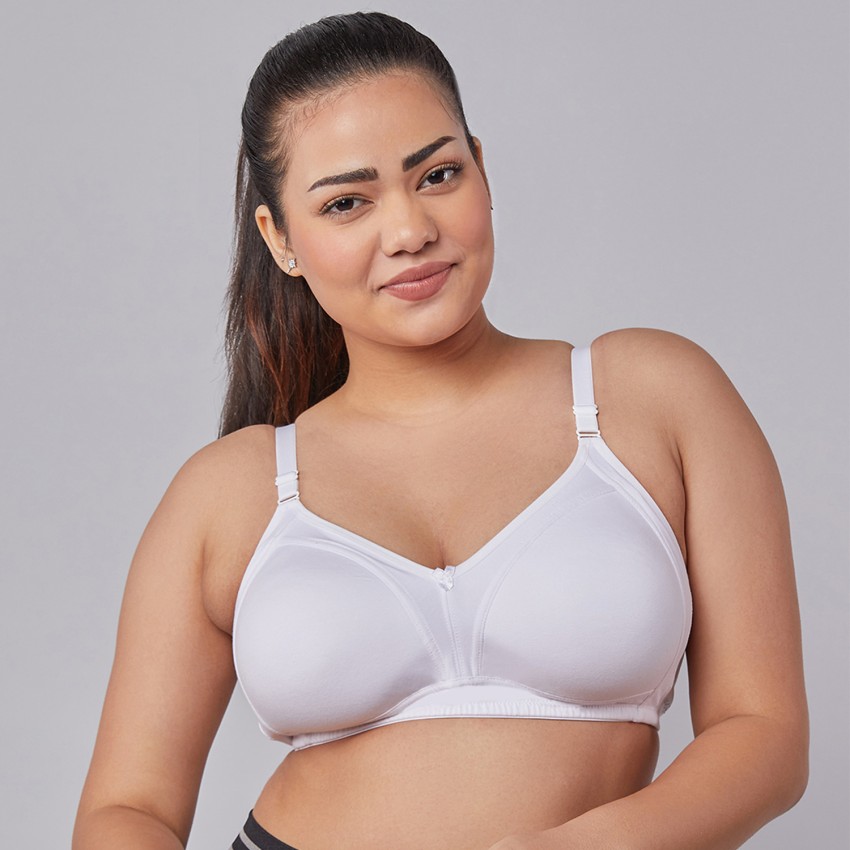 maashie Cotton Non-Padded Non Wired Moulded Cups Everyday Bra