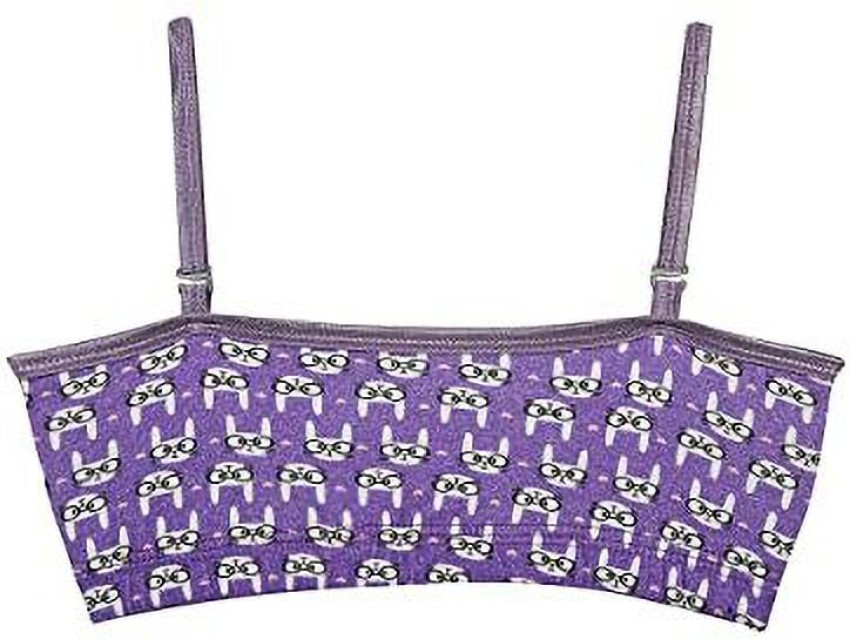 Buy White & Purple Bras for Women by Dchica Online