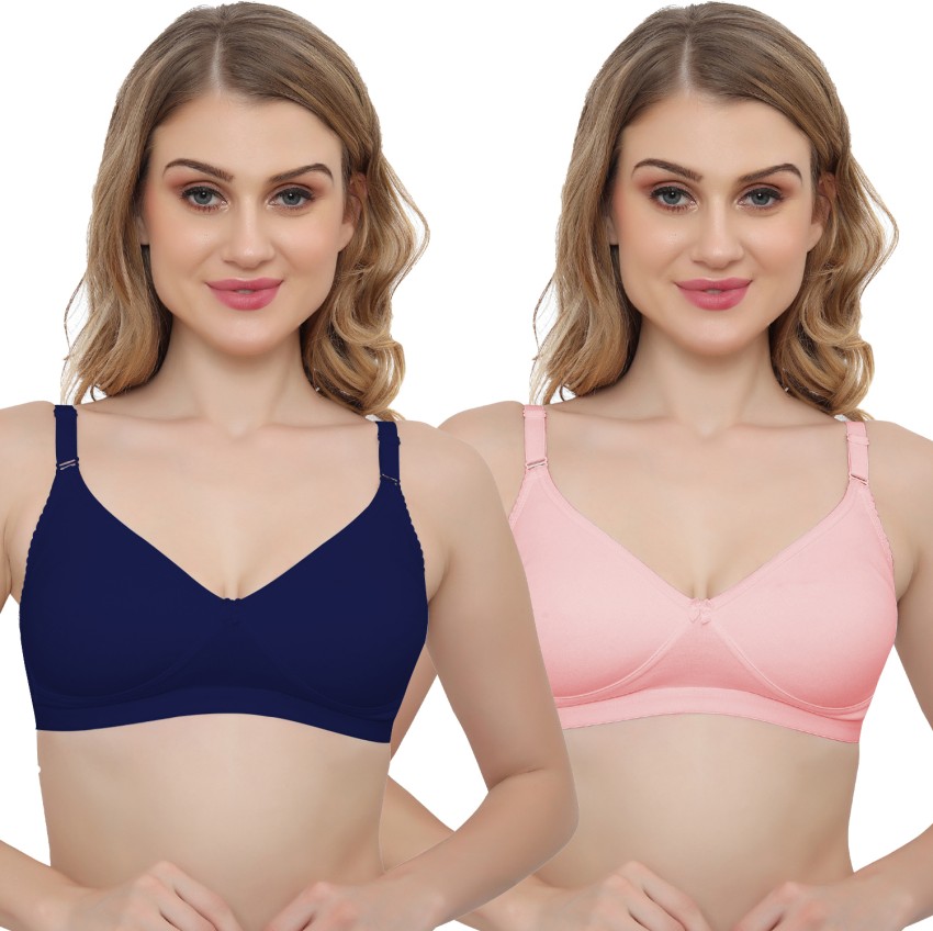 Buy Mod & Shy Non-Wired Non Padded Full Coverage Bra - Pink (36C) Online