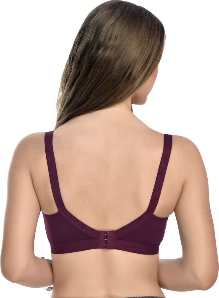 Buy bodica BODICA sonari Cotton Blend Non Padded Non Wired Seamless (C CUP) regular  Bra Women T-Shirt Non Padded Bra Online at Best Prices in India