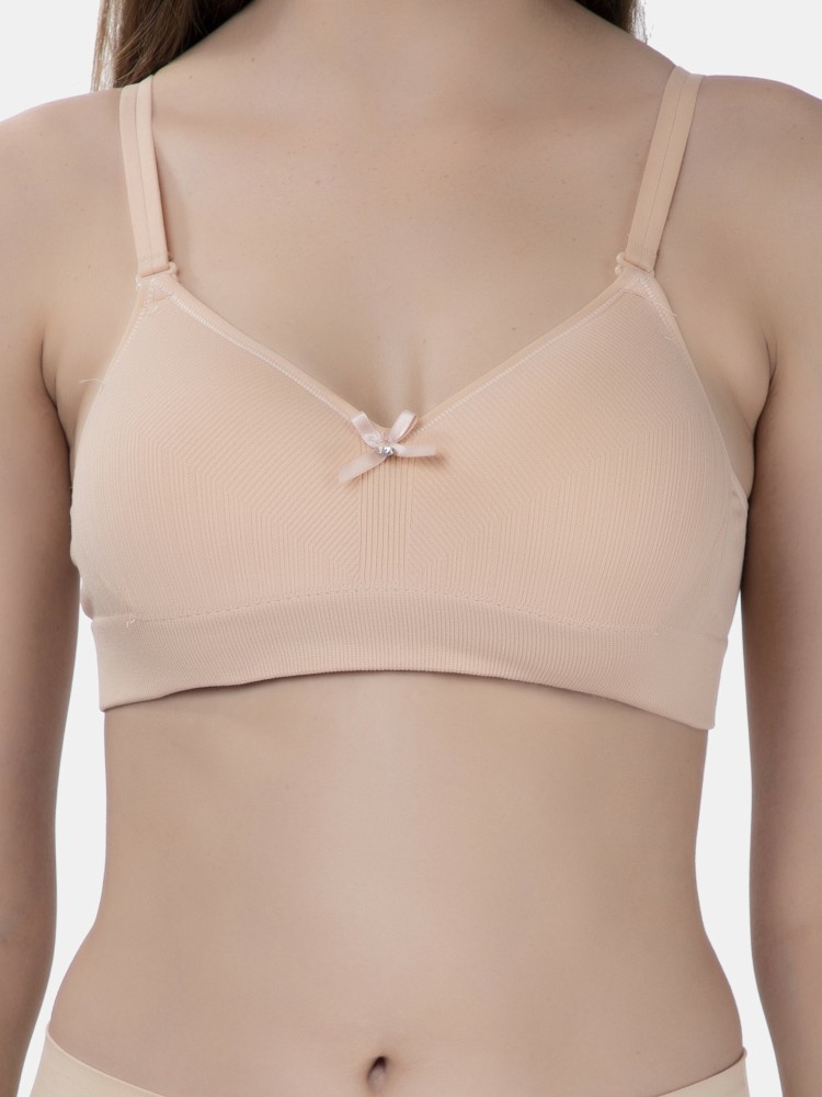 1To Finity Women's Poly Cotton Padded Wired Push-Up Bra,Padded Bra is  designed for young
