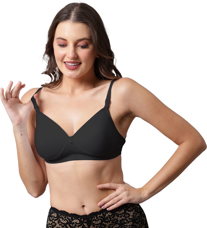 Bewild Padded non wired Backless bra with transparent straps and band .  Women T-Shirt Lightly Padded Bra - Buy Bewild Padded non wired Backless bra  with transparent straps and band . Women