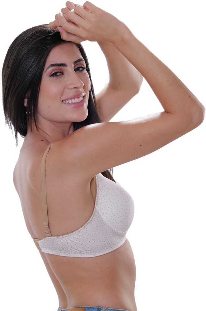 Buy Aavow Women Brown Cotton Full Coverage Lightly Padded Bra (38D